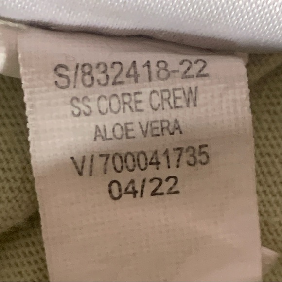 Old Navy Men Short Sleeve Core Crew T Shirt Aloe Vera Soft Wash Large Pre Owned - Picture 6 of 7